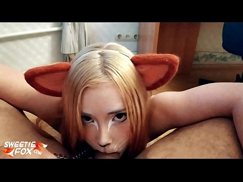 ❤️ Kitsune yutmak çük ve boşalmak içinde ona ağız ❤ Güzel porno bizde ❌❤